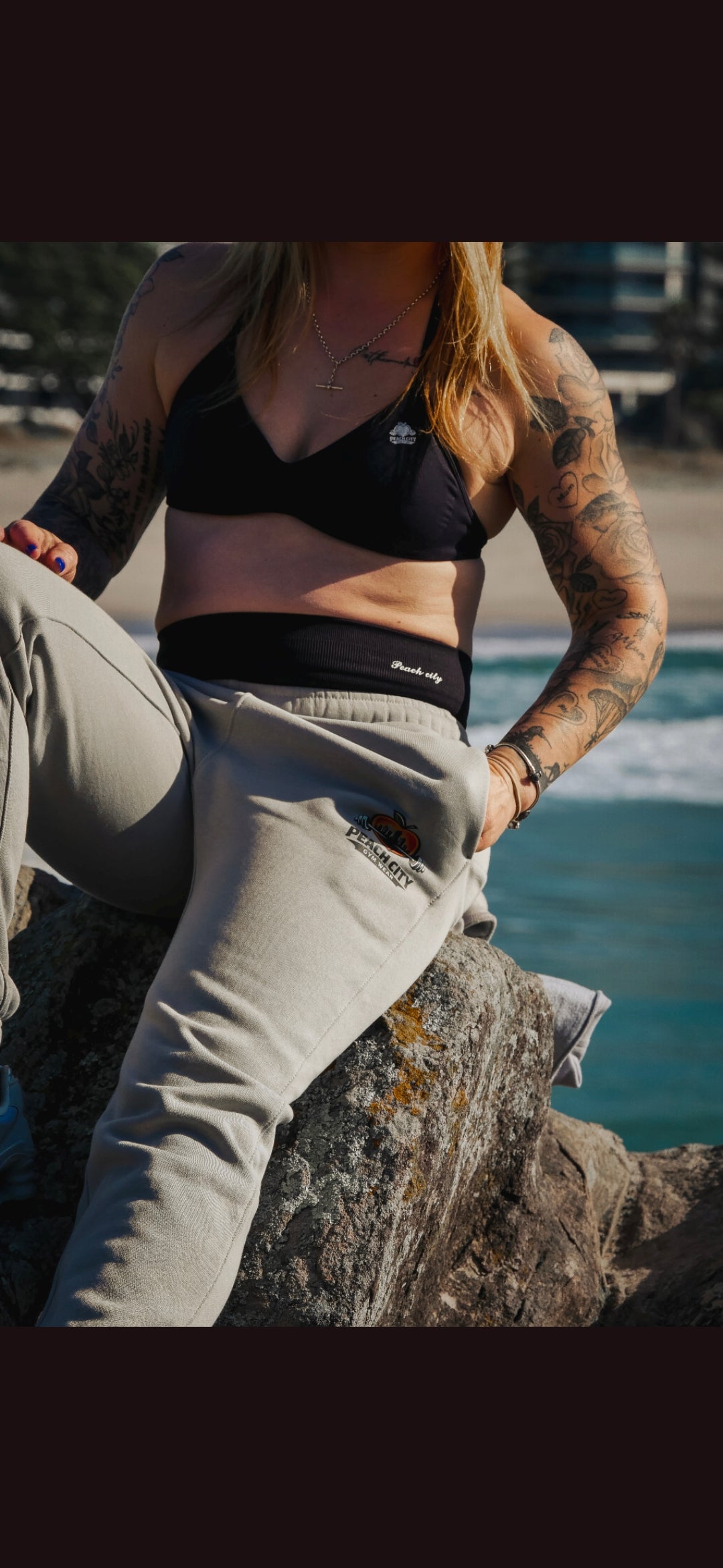Peach City Hoodie and pants